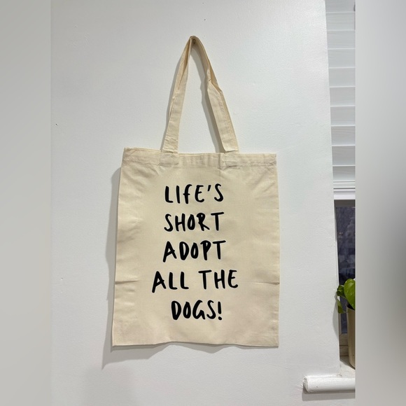 The Big Dawg Box Handbags - New Custom Rescue Adopt Big Dog Giant Breed Tote Bag